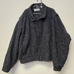 DASH Vintage Wool Blend Jacket Black XL